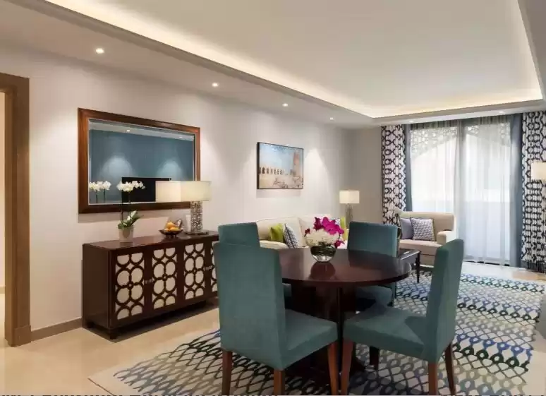 مسکونی املاک آماده 1 اتاق خواب F/F هتل آپارتمان  برای اجاره که در السد , دوحه #8778 - 1  image 